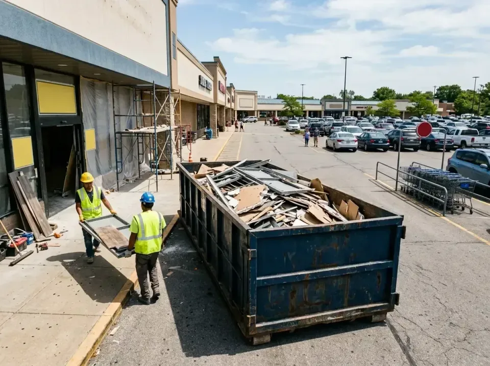retail-store-renovation-debris-003 — frequently asked questions, Roll-off Dumpster Rentals in Nags Head, NC